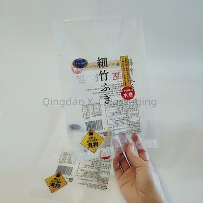 شراء مادة مطلية مرنة 3 جهات كيس عديم الرائحة الصف الغذائي مع نافذة واضحة online manufacture